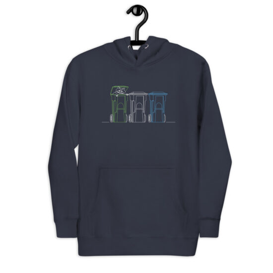 Raccoon: Unisex Hoodie