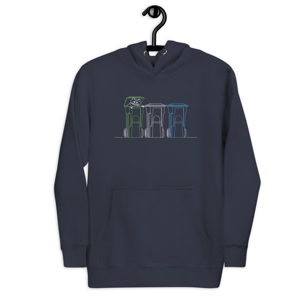 Raccoon: Unisex Hoodie