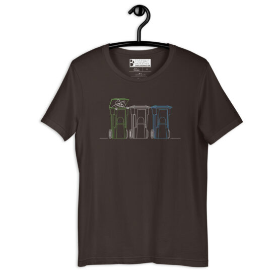 Raccoon: Short-Sleeve Unisex T-Shirt