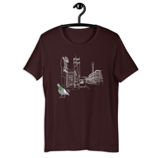 Cole Valley Pigeon: Short-Sleeve Unisex T-Shirt