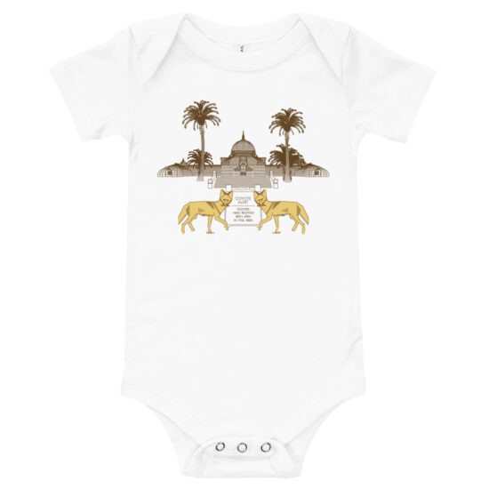 Coyote: Baby short sleeve one piece